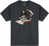 Grim Shredder T-Shirt - Heather Charcoal - Large