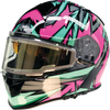 Warrant Snow Helmet - Neuron - Pink/Teal - Medium