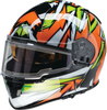 Warrant Snow Helmet - Neuron - Orange/Green - Medium