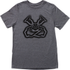 Moose Racing Youth Agroid Shadow T-Shirt - Gray - Medium 3032-3497