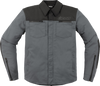 Icon Upstate Canvas Ce Jacket - Gray - Large