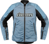 Icon Women'S Overlord3 Jacket - Blue - Medium