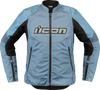 Icon Women'S Overlord3 Jacket - Blue - Large
