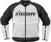 Icon Overlord3 Mesh Jacket - White - Large