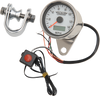 Drag Specialties Speedometer 2.37"Wht Pro