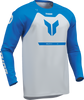Thor Jersey Youth Ridemode Menace Blue Lg
