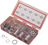 Drag Specialties Washer Kit- Inside Star - Chrome