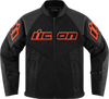 Icon Mesh Af Leather Jacket - Slayer - 2Xl