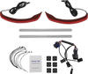 Saddlebag Lights - Low Profile - Red Lens - Indian Cd-Ind-Spr-V2-R