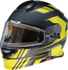 Solaris Helmet - First Tracks - Electric - Dual Pane - Black/Hi-Viz - Xl