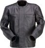 Z1R Widower Leather Jacket - Black - 2Xl