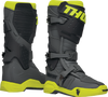 Thor Radial Boots - Gray/Fluorescent Yellow - Size 14