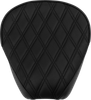 Rear Solo Seat - Wide - Double Diamond - Black Stitch - Fl '97-'23