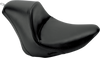 Saddlemen Heels Down Solo Seat - Without Backrest - Plain - Black - Fb 806-12-0021