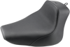 Saddlemen Heels Down Solo Seat - Without Backrest - Plain - Black 800-01-0021