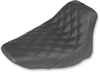 Saddlemen Renegade Solo Seat - Lattice Stitched - Black - Flst '06-'17 806-15-002Ls