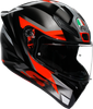 Agv Helmet K1 S Fastlap Black/Grey/Red Lg 2118394018064L