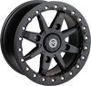 Moose Utility Wheel - 544X Beadlock - Front/Rear - Black - 14X7 - 4/110 - 5+2 544Bl147110Sb54