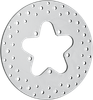 Drag Specialties Drilled Brake Rotor - Rear - 11.5" - Touring