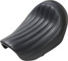 Saddlemen Knuckle Solo Seat - Ribbed - Black - Dyna 806-04-0023