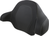Saddlemen Tour-Pak Backrest Pad - Roadsofa - Black - Carbon Fiber - Fl '14-'23 814-07-Tpack-Cf