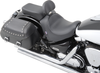 Drag Specialties Ez Glide Ii Backrest - Small - Solar Reflective Leather - Smooth