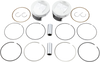Wiseco Tracker Series Piston Kit - 3.875" - 88 Cubic Inch Bored To 95 Cubic Inch - Standard - Twin Cam K0208Ps