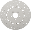 Drag Specialties Drilled Brake Rotor - Front - 11.8" - Dyna
