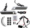 Custom Dynamics Latch Light - Saddlebag - Dual Color - Smoke - Chrome Cd-Sbl-Dc-Sc