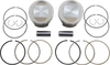 Wiseco Tracker Series Piston Kit - 3.937" - 88/95 Cubic Inch Bored To 97 Cubic Inch - Standard - Twin Cam K0209Ps