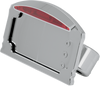 Drag Specialties Led Taillight/License Plate Mount - Half-Moon - Flat