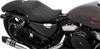 Drag Specialties 3/4 Solo Seat - Double Diamond - Black W/ Silver Stitching - Xl '04-'22