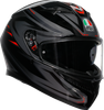 Agv K3 Helmet - Syth - Black/Red - 2Xl 2118381004-021-Xxl