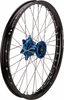 Moose Racing Wheel Assembly - Sx-1 - Complete - Front - Black Wheel/Blue Hub - 19X1.4 Yf-14019-Bkbu