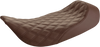 Saddlemen Renegade Solo Seat - Lattice Stitched - Brown - Flh '97-'07 897-06-002Bls
