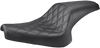 Saddlemen Seat - Profiler - 2-Up - Front Lattice Stitch - Black - Bolt Y13-16-149