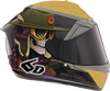 Ats-1R Helmet - Voodoo Ranger - Gloss Black/Gold - 2Xl 30-0809
