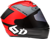 Ats-1R Helmet - Wyman - Red/Gray - Large 30-0737