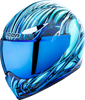 Icon Helmet Domain Nouveau Blue 2X