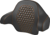 Tour Pack Backrest Pad - Honeycomb - Orange Stitching - Fl '14-'24 814-07-15103