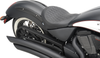 Drag Specialties Low Solo Seat - Diamond Stitch - Black - Victory '03-'17
