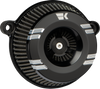 Khrome Werks Instigator Air Cleaner - Klassic - Black - Twin Cam 250200