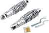 Drag Specialties Shocks Premium Ride-Height Adjustable Shocks - Chrome - Heavy Duty - 11"