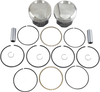 Wiseco Piston Kit - +0.005" - Evolution Big Twin 1340 Cc K1675