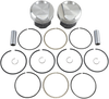 Wiseco Piston Kit - +0.020" - Evolution Big Twin 1340 Cc K1667