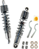 Drag Specialties Shocks Premium Ride-Height Adjustable Shocks - Chrome - Standard - 12.5"