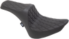 Drag Specialties Predator Iii Seat - Double Diamond - Black Stitching - Fxst/Flst '84-'99