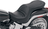 Saddlemen Seat - Explorer - Without Backrest - Stitched - Black - Fxstd 8250Js