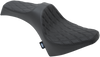 Drag Specialties Predator Iii Seat - Double Diamond - Black Stitching - Scout '15-'22