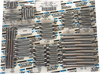 Drag Specialties Bolt Kit - Engine - Allen - Chrome - Smooth - M8
